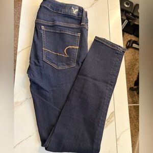 American Eagle Outfitters Dark Blue Jeggings